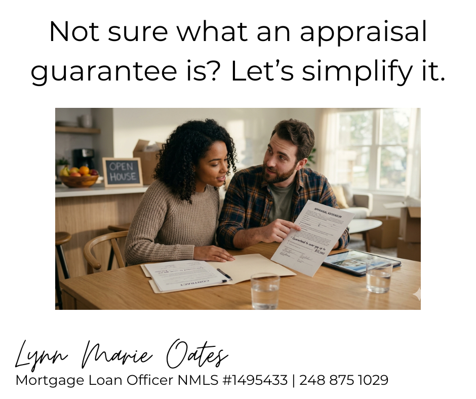What is an appraisal guarantee?
